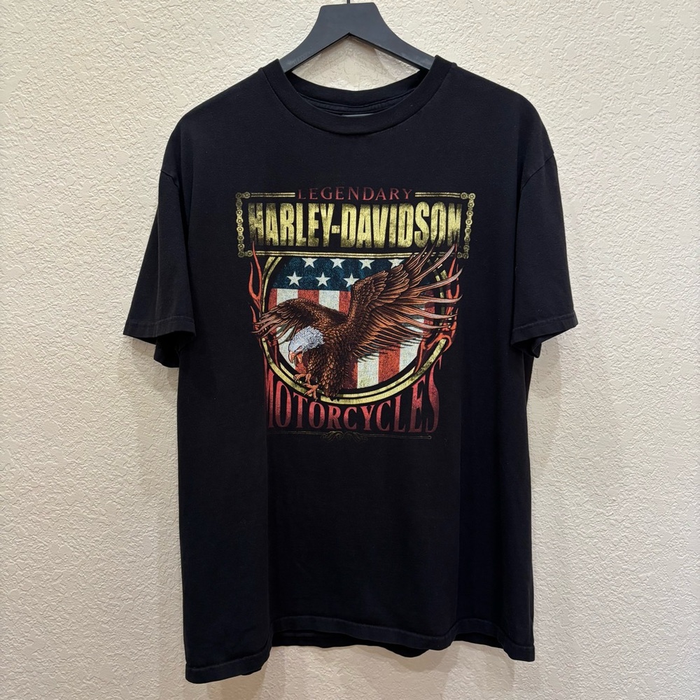 Harley Davidson Motorcycles 2011 Greeley Colorado Short Sleeve Tee Shirt Size XL